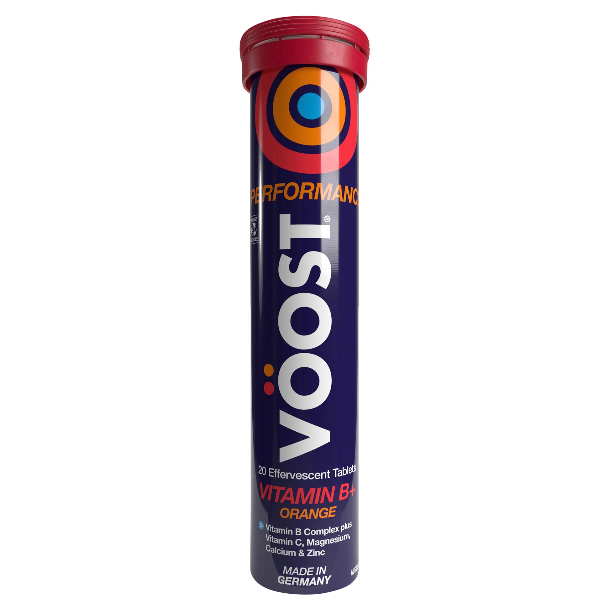 VÖOST Vitamin B+ Performance Effervescent 20 Tablets - Cutprice Online