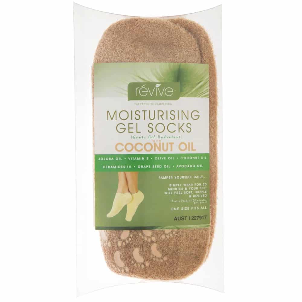 Révive Moisturising Gel Socks with Coconut Oil - Cutprice Online