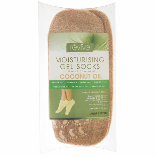 Révive Moisturising Gel Socks with Coconut Oil - Cutprice Online