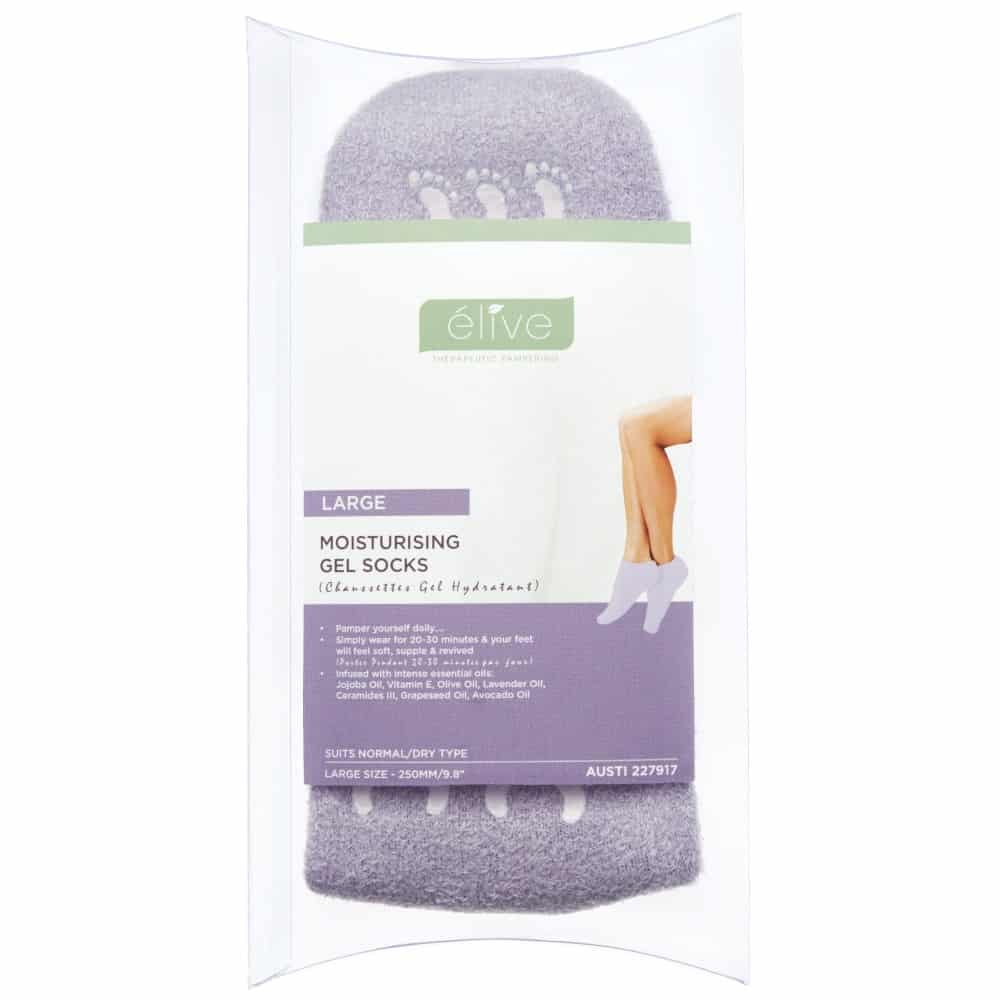 Élive by Révive Large Moisturising Gel Socks - Cutprice Online