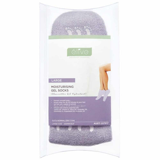 Élive by Révive Large Moisturising Gel Socks - Cutprice Online