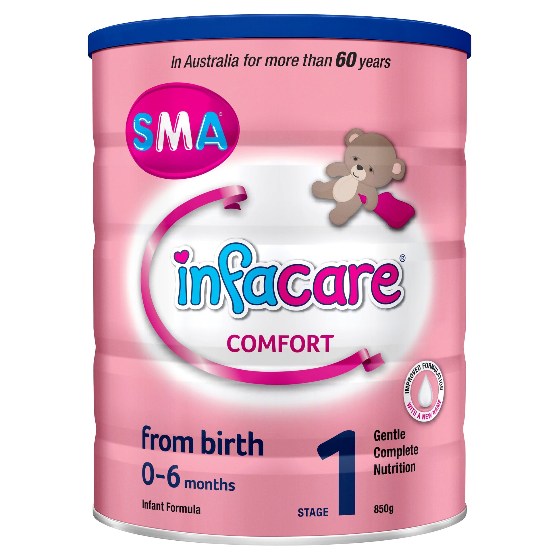 SMA INFACARE COMFORT INFANT PWDR 0-6M  850G - Cutprice Online