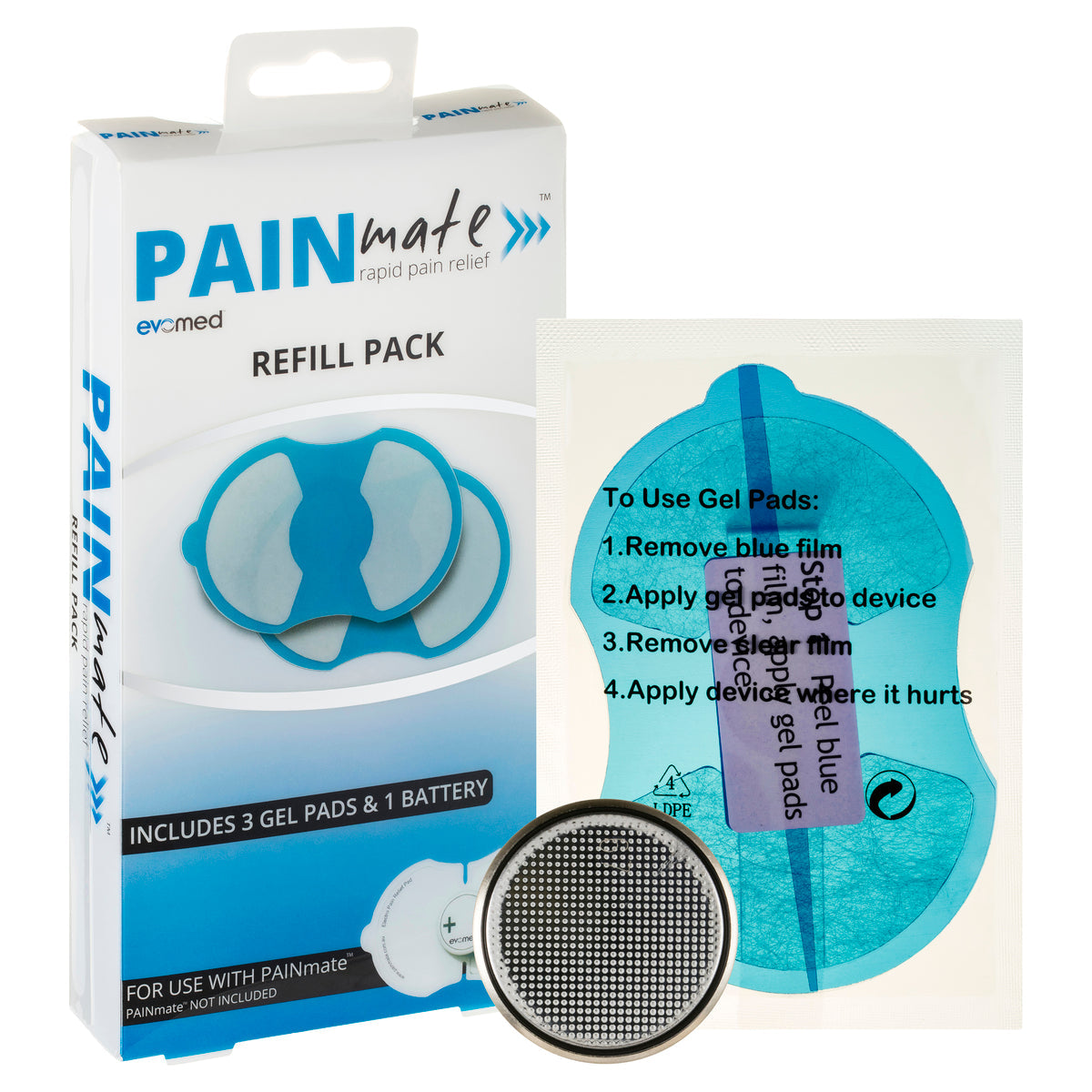 Pain Mate Tens Device Refill Pack - Cutprice Online