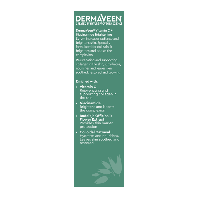 DermaVeen Vitamin C + Niacinamide Brightening Serum 30mL