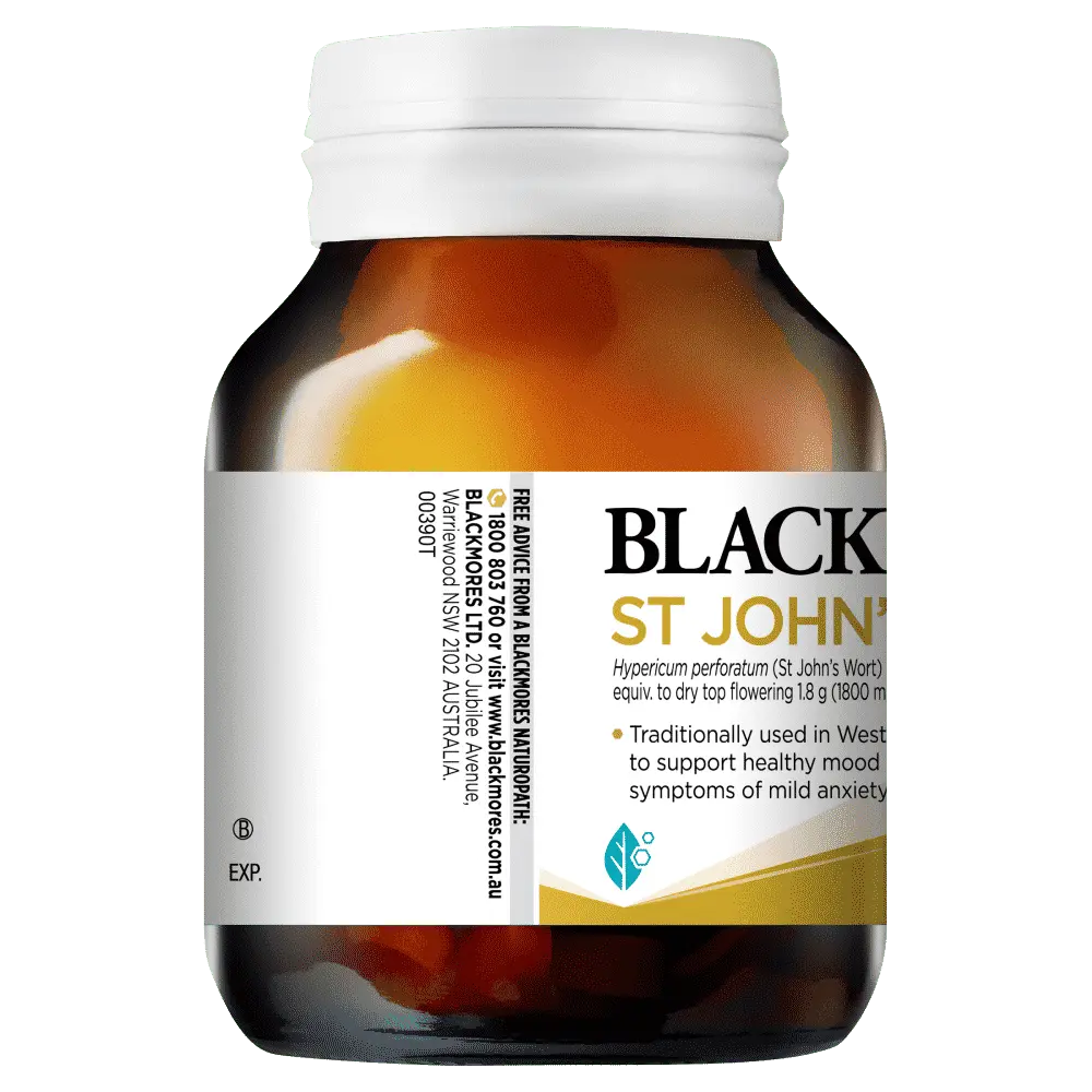 Blackmores St Johns Wort Mood Support 90 Tablets - Cutprice Online
