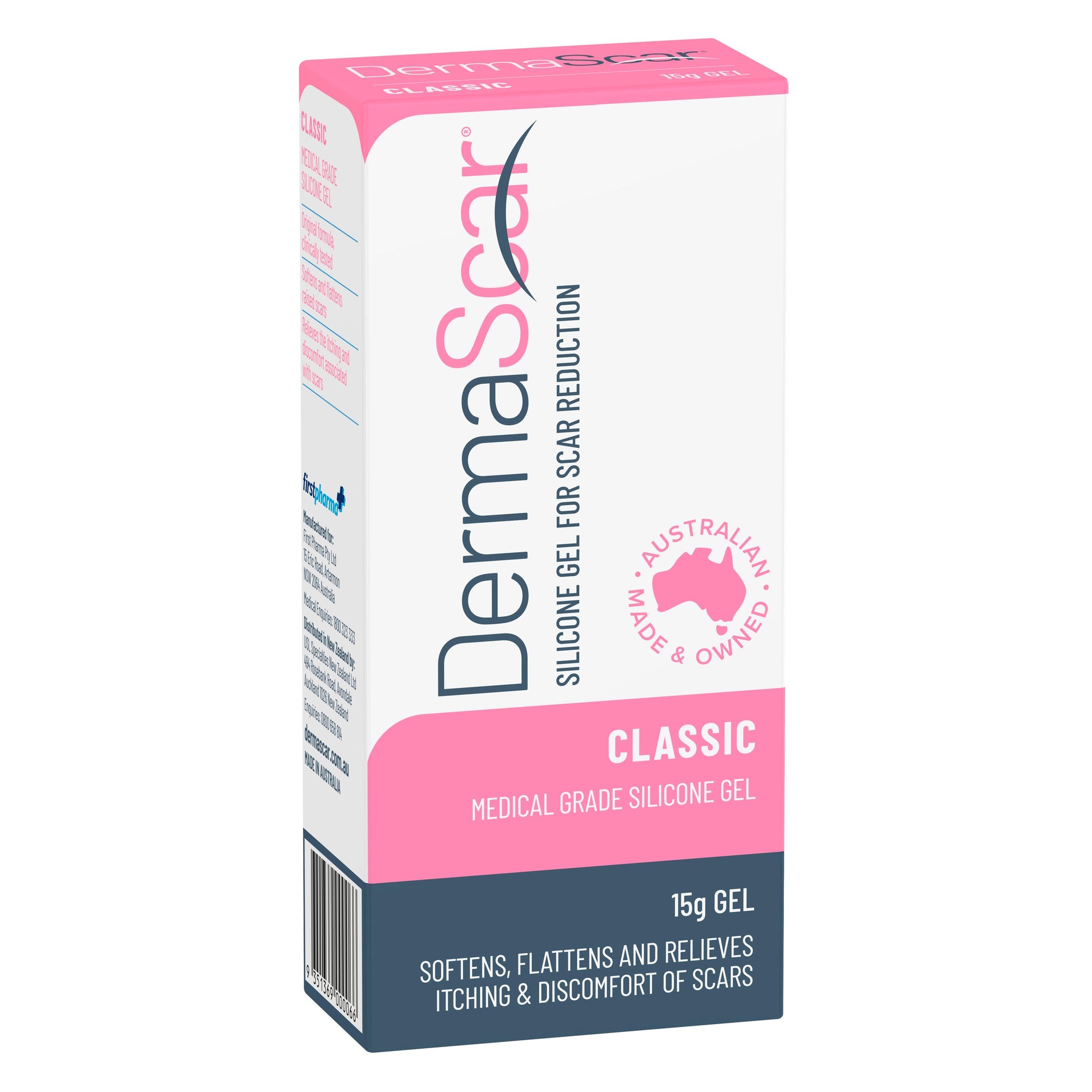 DermaScar Classic Silicone Gel for Scar Reduction 15g - Cutprice Online
