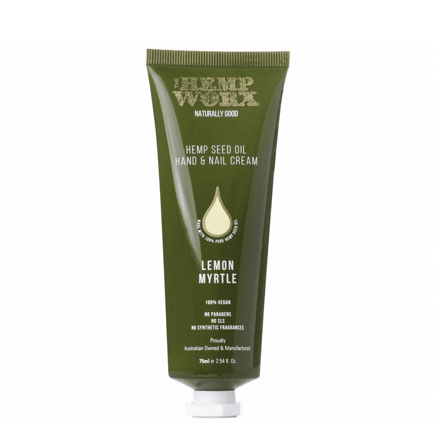 The Hemp Worx Lemon Myrtle Hand Cream 75ml - Cutprice Online
