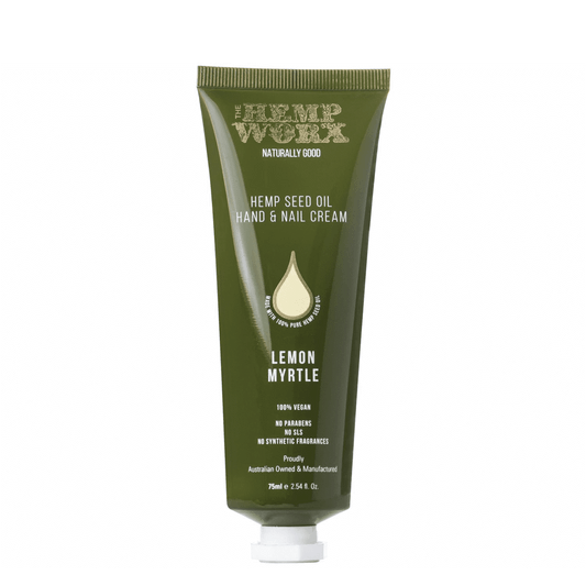 The Hemp Worx Lemon Myrtle Hand Cream 75ml - Cutprice Online