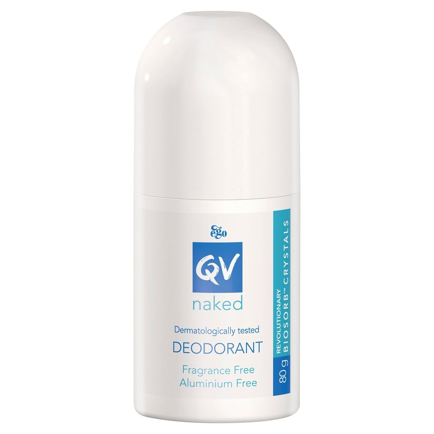 Ego QV Naked Aluminium Free Deodorant Roll On 80g - Cutprice Online