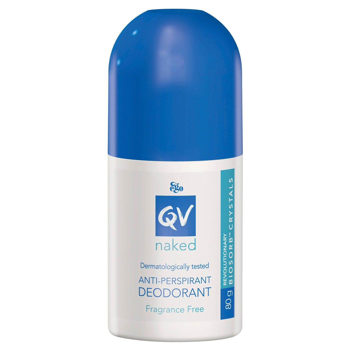 Ego QV Naked Anti-Perspirant Deodorant Roll On 80g - Cutprice Online
