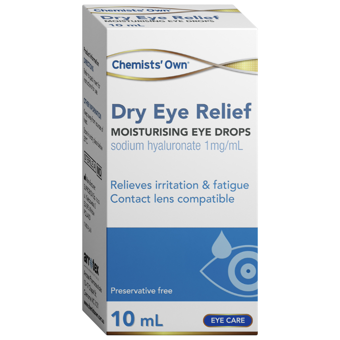 Chemists' Own Dry Eye Relief Bottle 10mL