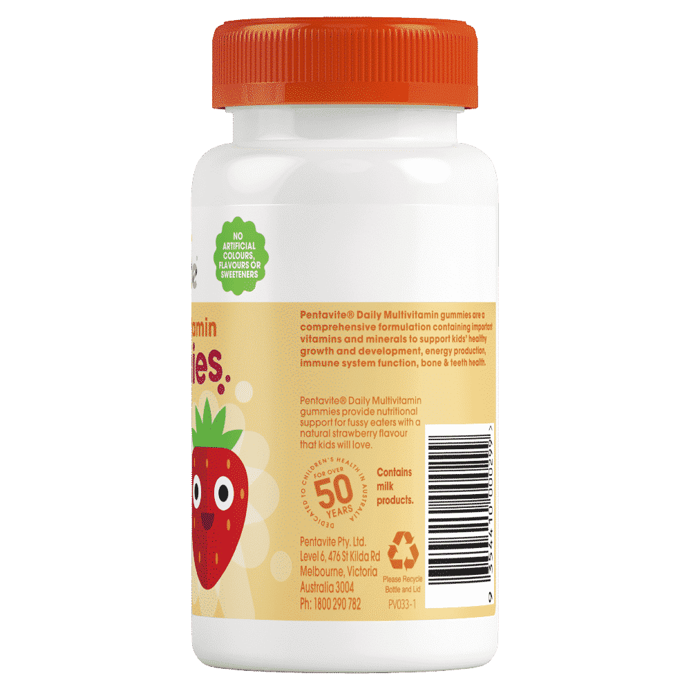 Pentavite Daily Multivitamin Kids Gummies 60 Gummies - Cutprice Online