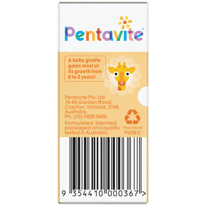Pentavite Multivitamin Liquid for Infants 30mL - Cutprice Online