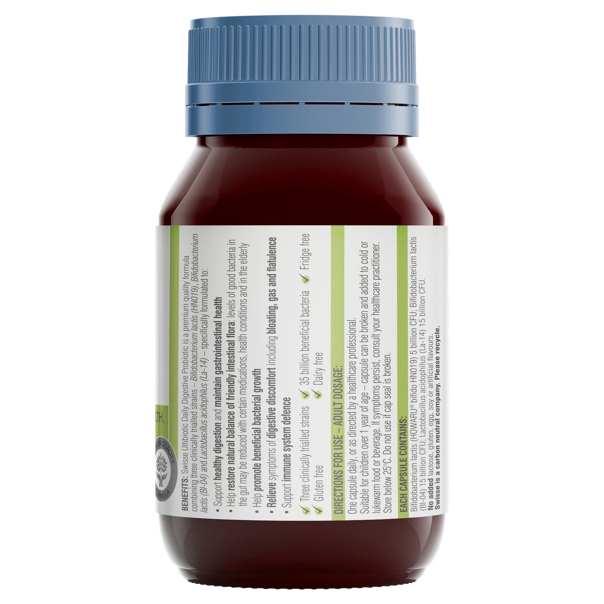 Swisse Ultibiotic Daily Digest Probiotic 30 Tablets - Cutprice Online
