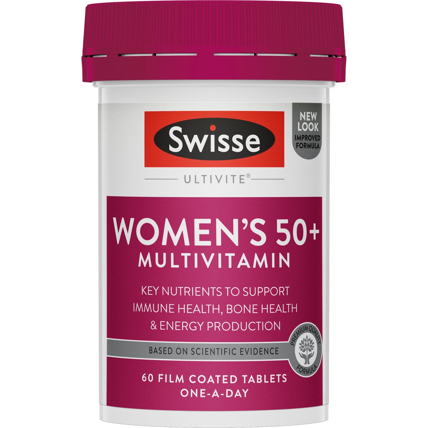 Swisse Women's Ultivite 50+ Multivitamin 60 Tablets - Cutprice Online