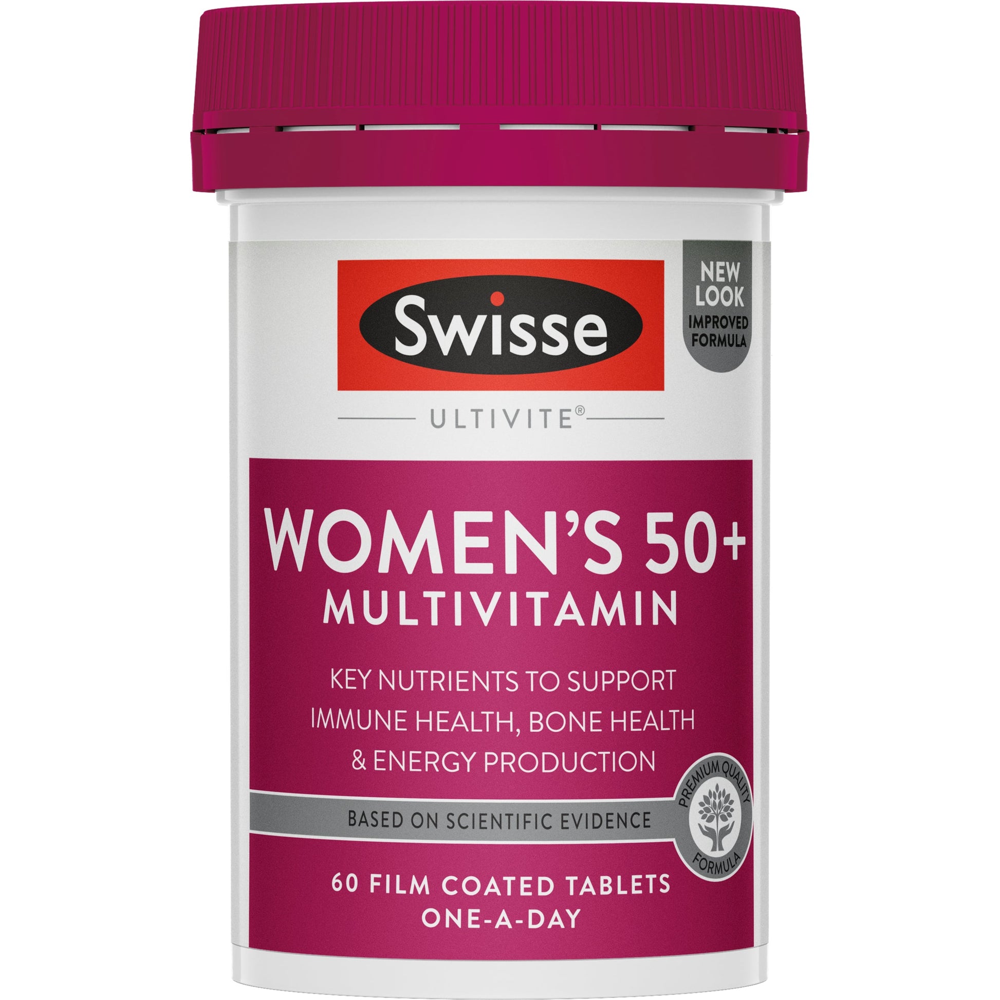 Swisse Women's Ultivite 50+ Multivitamin 60 Tablets - Cutprice Online