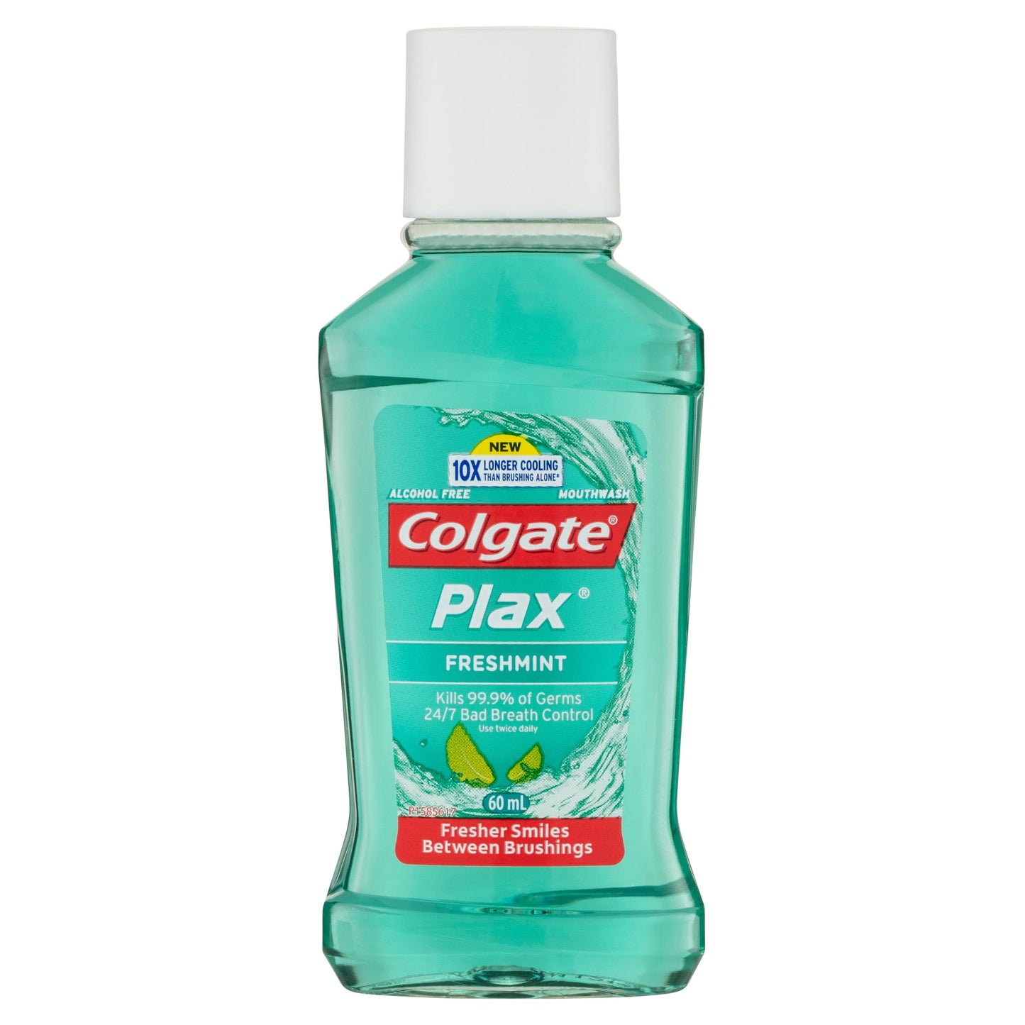Colgate Plax Alcohol Free Antibacterial Mouthwash Freshmint 60mL - Cutprice Online