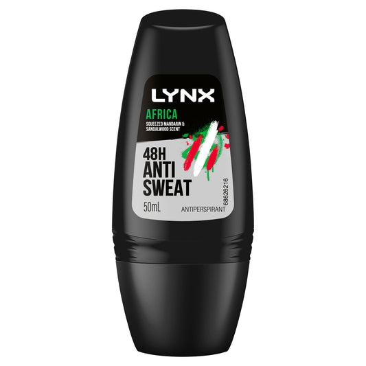 Lynx Deodorant Africa Roll On 50ml - Cutprice Online