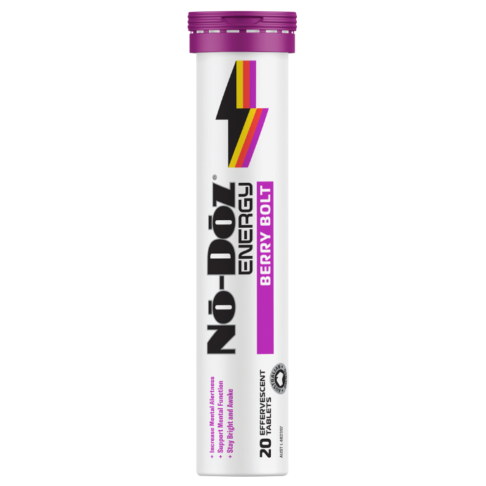 No-Doz No-Doz Energy Berry Bolt 20 Effervescent Tablets