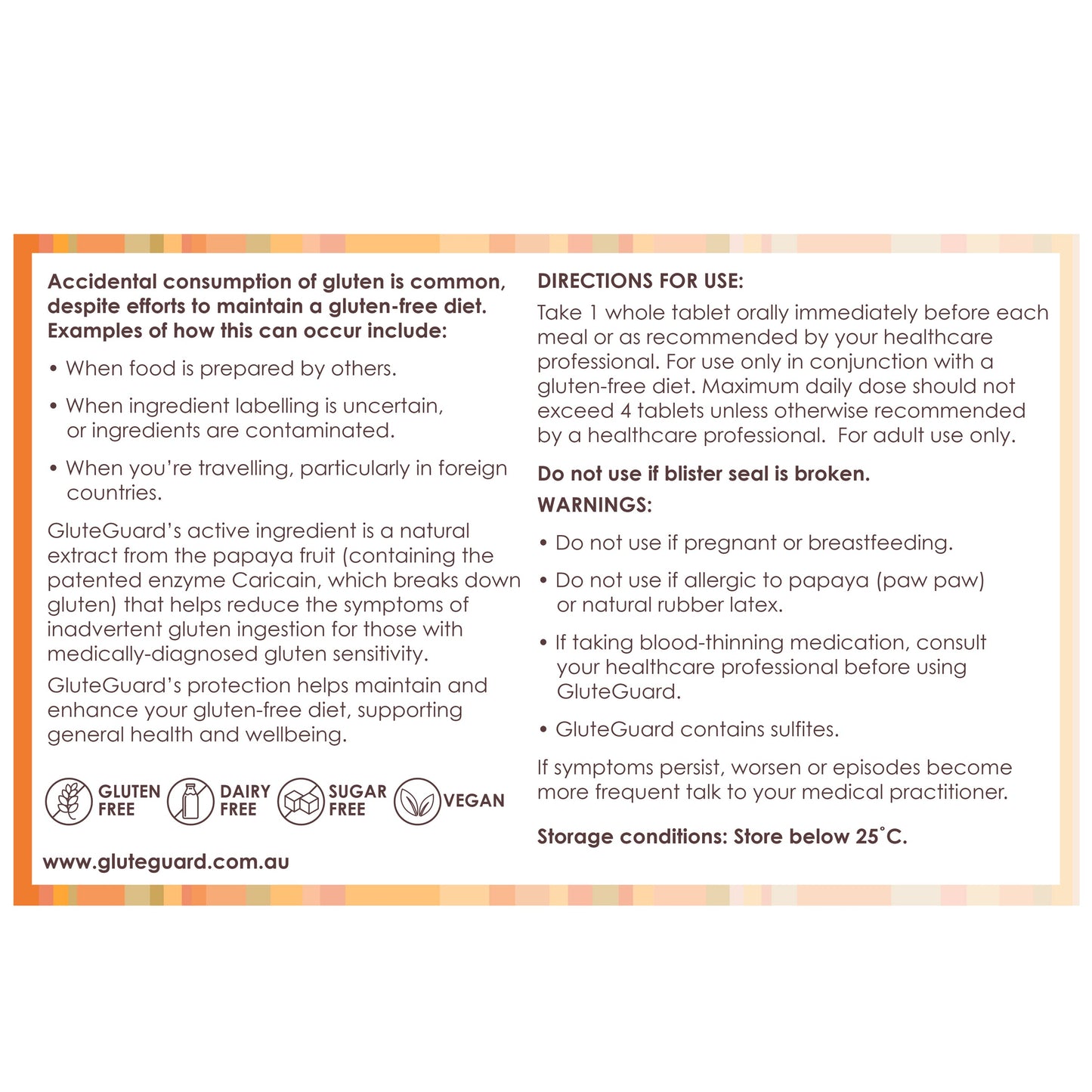 Gluteguard 30 Tablets - Cutprice Online