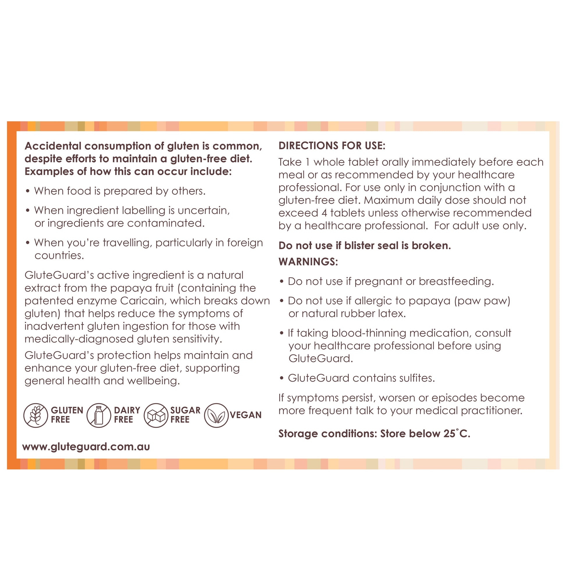 Gluteguard 30 Tablets - Cutprice Online