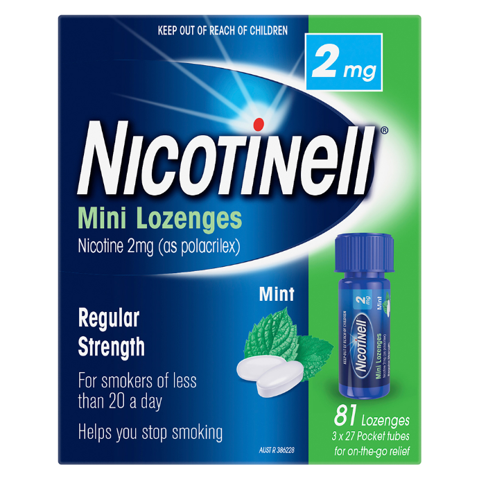 Nicotinell Mint 2mg 81 Mini Lozenges