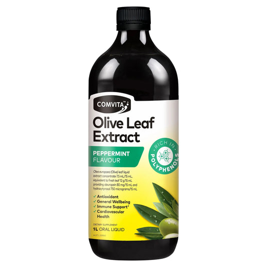 Comvita Olive Leaf Extract Peppermint 1 Litre COMVITA