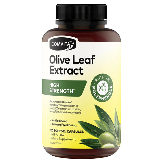 Comvita Olive Leaf High Strength Capsules 120 Capsules COMVITA