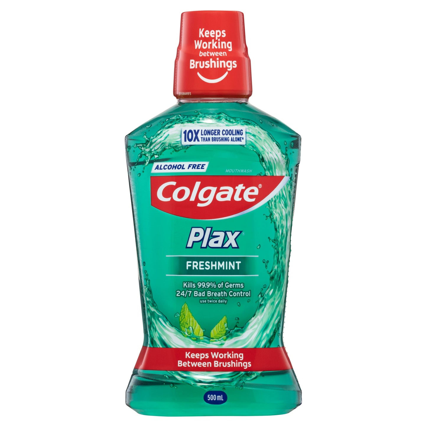 Colgate Plax Alcohol free Antibacterial Freshmint Mouthwash 500mL - Cutprice Online