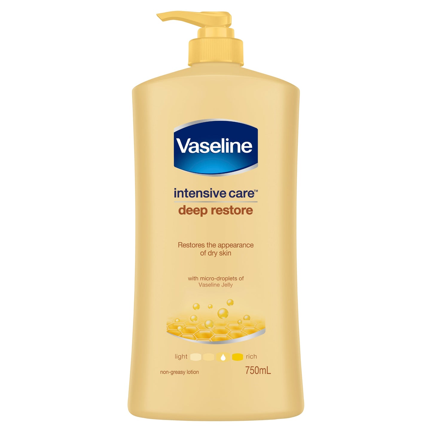 Vaseline Intensive Care Body Lotion Deep Restore 750ml - Cutprice Online