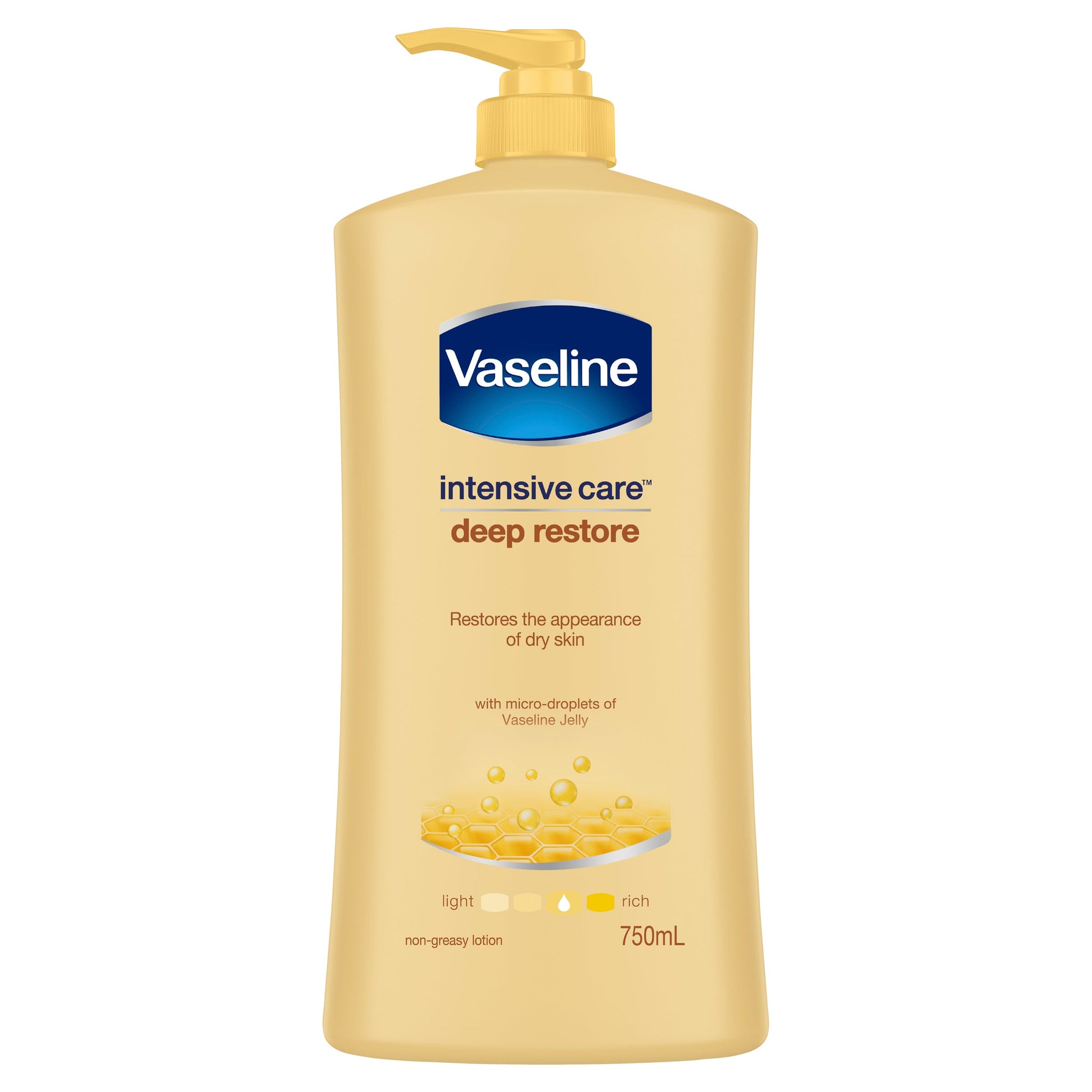 Vaseline Intensive Care Body Lotion Deep Restore 750ml - Cutprice Online