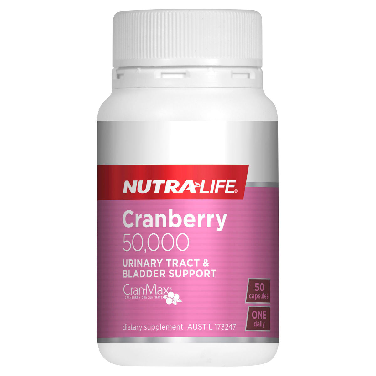 Nutra-Life Cranberry 50000 50 Capsules - Cutprice Online