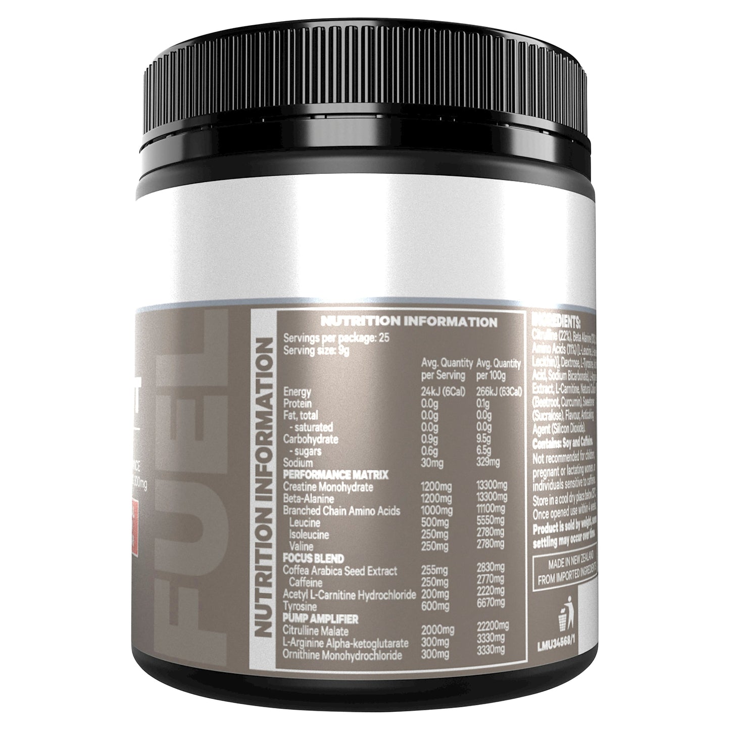 Musashi Pre Workout Powder Tropical Punch 225g - Cutprice Online