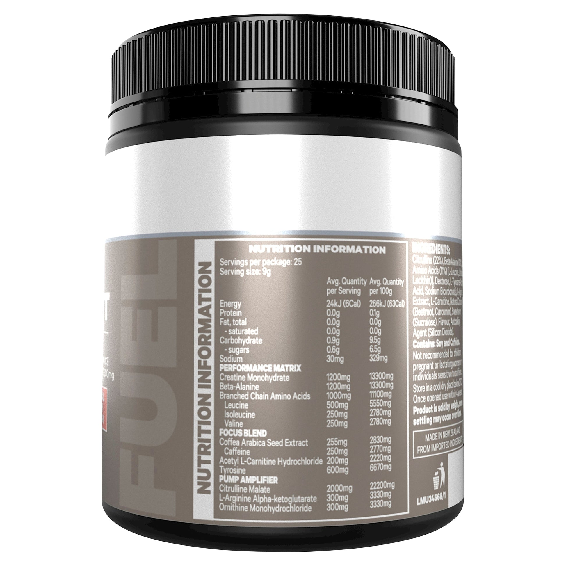 Musashi Pre Workout Powder Tropical Punch 225g - Cutprice Online