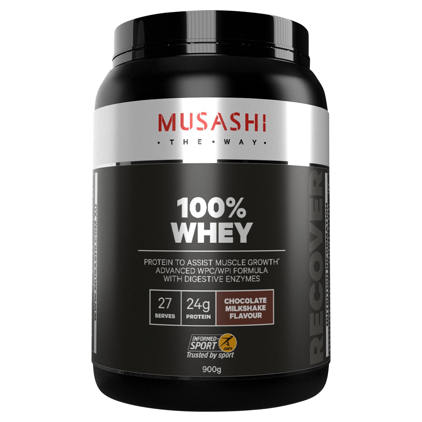 Musashi 100% Whey Chocolate 900g - Cutprice Online