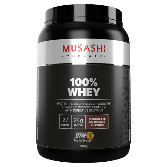 Musashi 100% Whey Chocolate 900g - Cutprice Online
