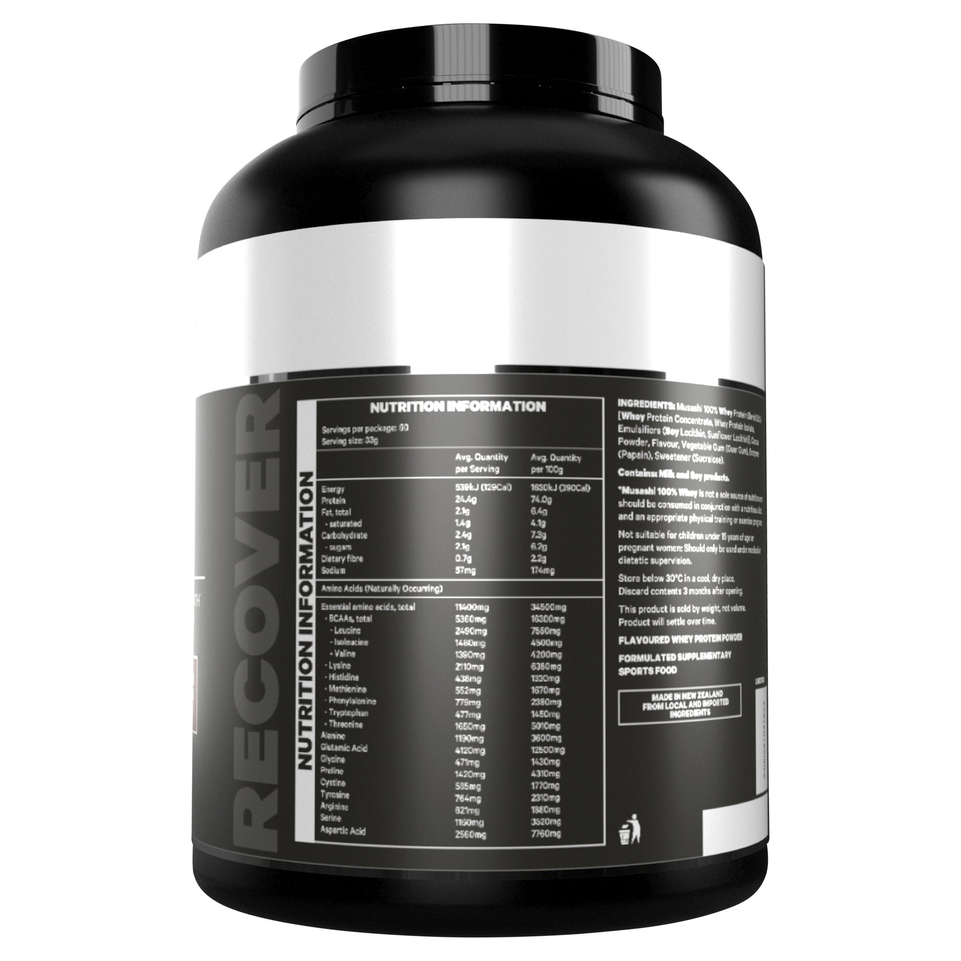 Musashi 100% Whey Chocolate 2kg - Cutprice Online
