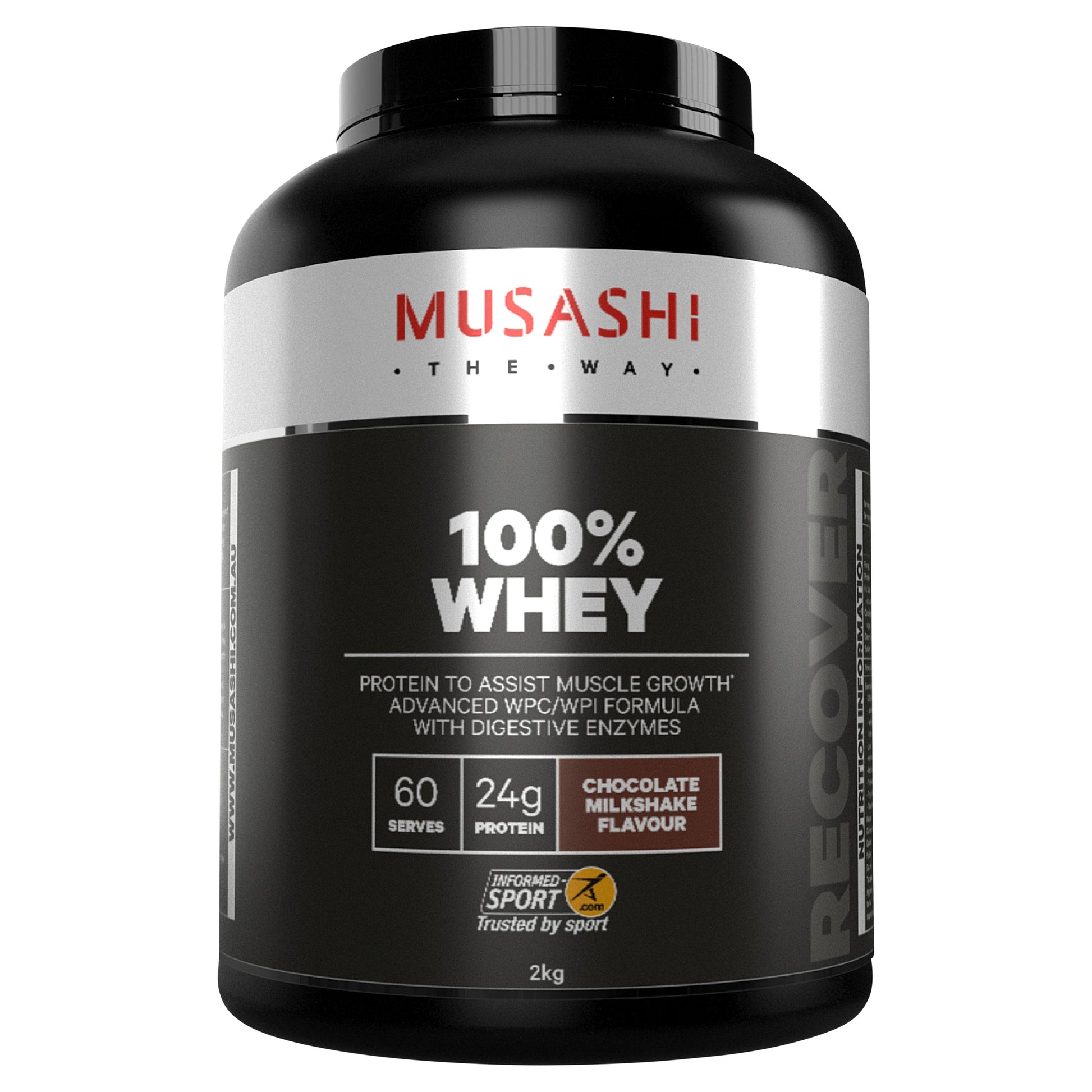 Musashi 100% Whey Chocolate 2kg - Cutprice Online