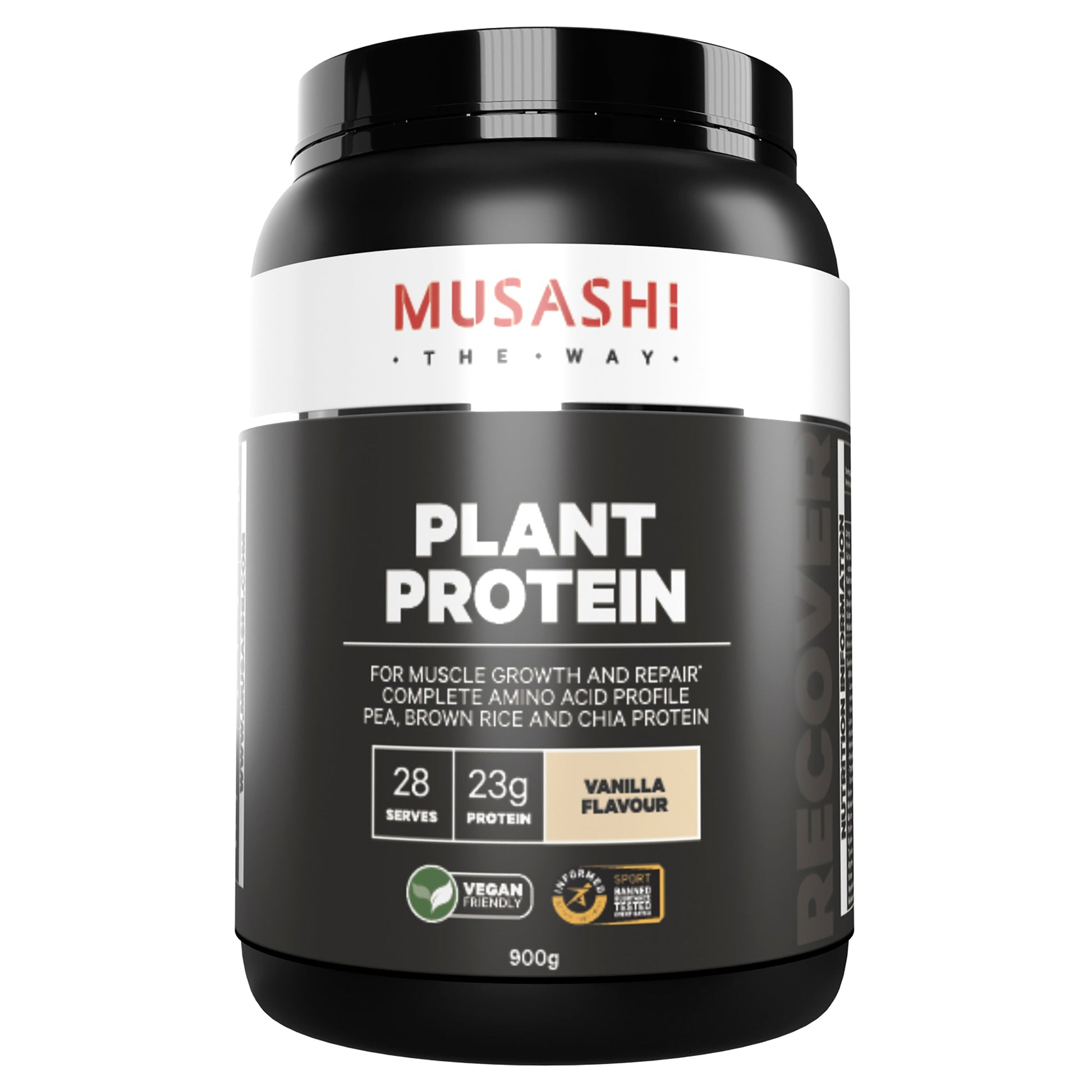 Musashi Plant Protein Vanilla 900g - Cutprice Online