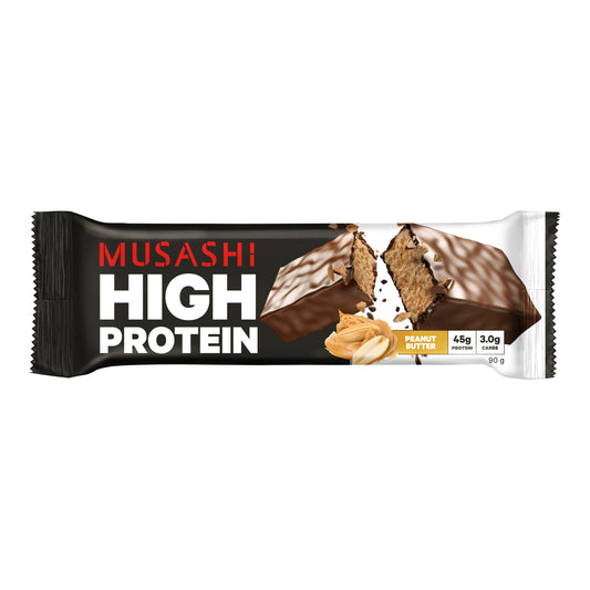 Musashi High Protein Bar Peanut Butter 90g 12PACK - Cutprice Online