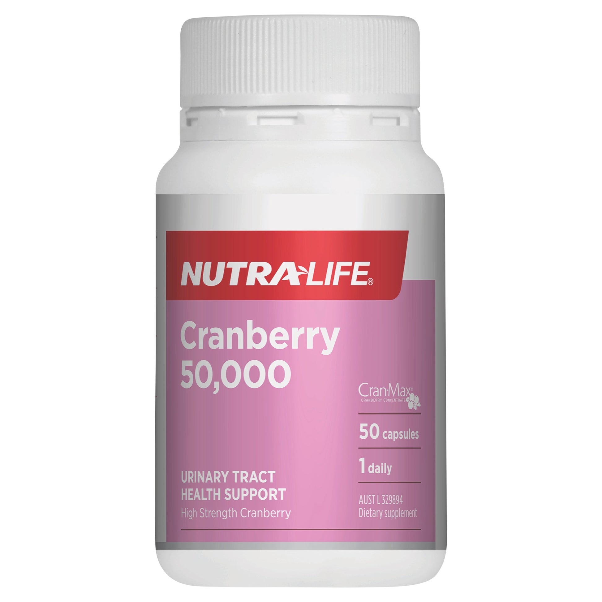 Nutra-Life Cranberry 50000 50 Capsules - Cutprice Online