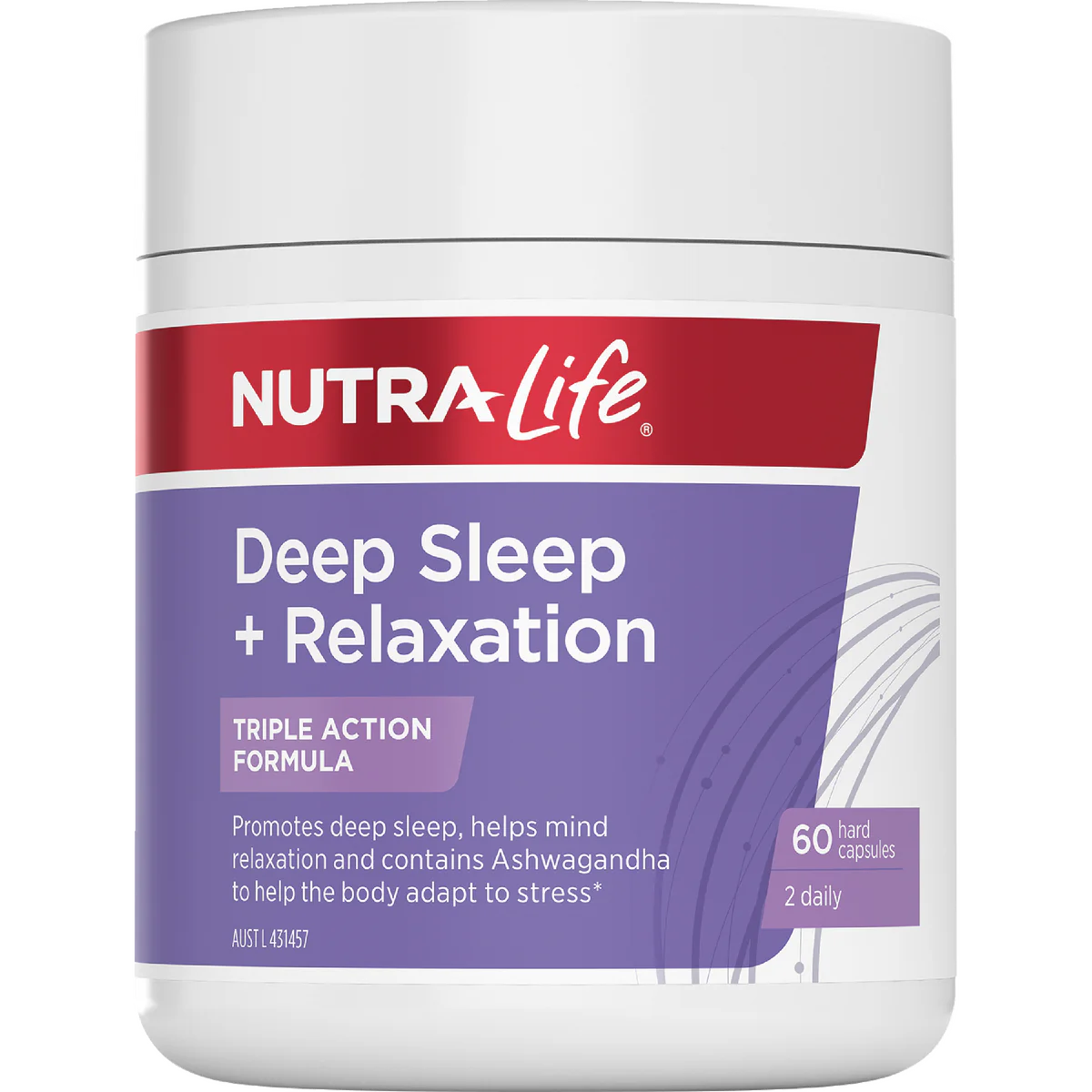 Nutra-Life Deep Sleep + Relaxation 60 caps - Cutprice Online