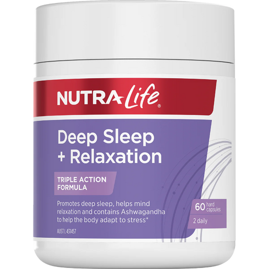 Nutra-Life Deep Sleep + Relaxation 60 caps - Cutprice Online