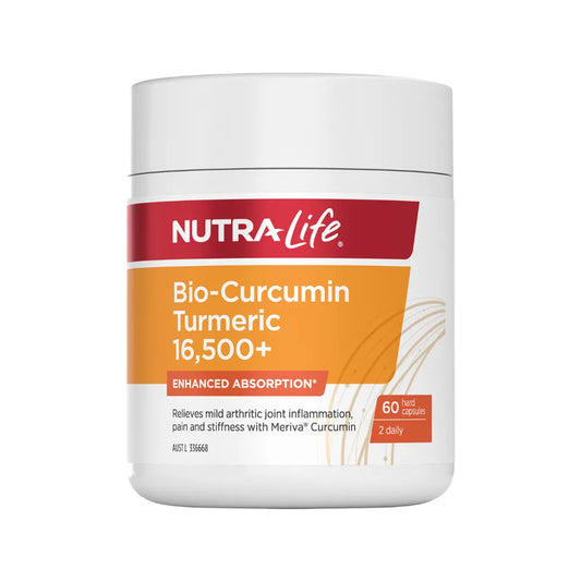 Nutra-Life Bio-Curcumin Turmeric 16,500+ 60 Caps - Cutprice Online