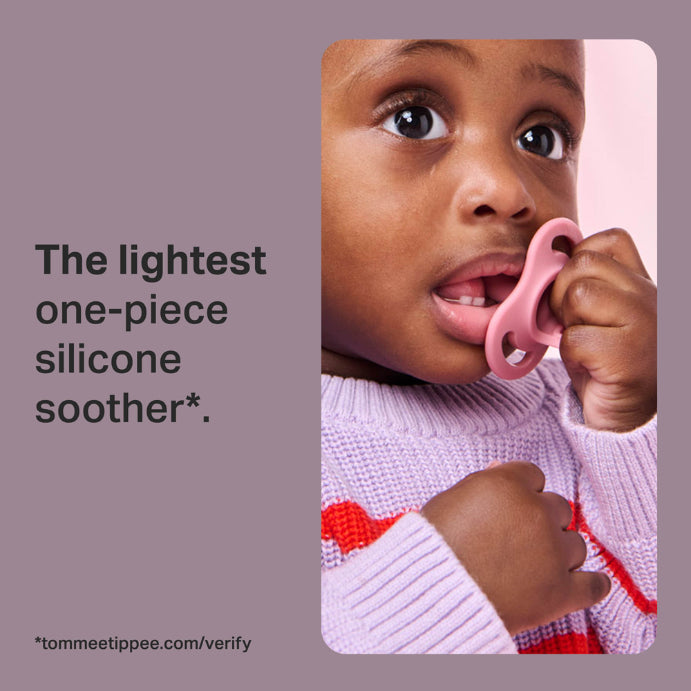 Tommee Tippee Ultra-Light StayPut Soother 18-36m 2 Pack