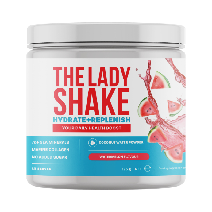 The Man Shake Hydrate + Replenish Watermelon Flavour 125g