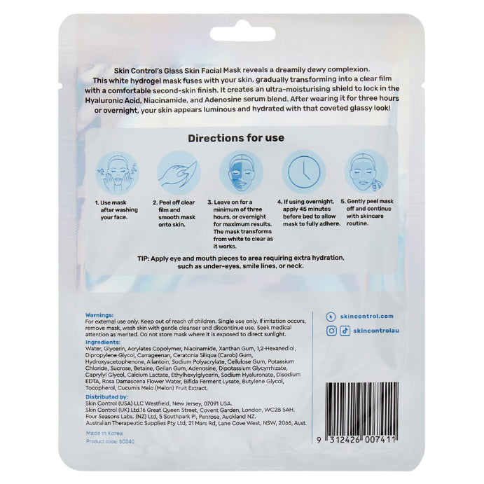 Skin Control Glass Skin Hyal Fc Mask