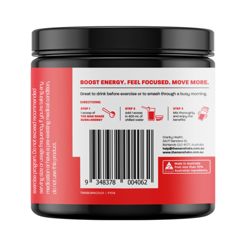 The Man Shake Burn + Energy Cola 160g