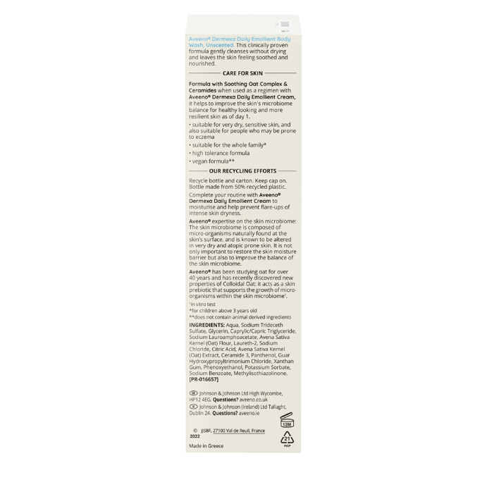 Aveeno DERMEXA Body Wash 300mL