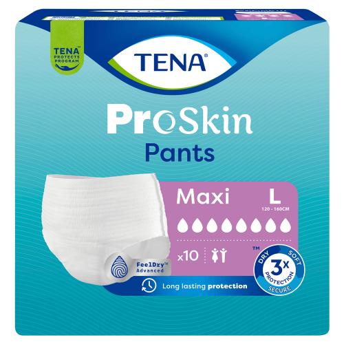Tena Pants Proskin Maxi Large 10PK - Cutprice Online